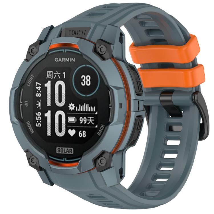 Silicone Breathable Watch Band Wristband, For Garmin Instinct 3 AMOLED / Solar 50mm, For Garmin Instinct 3 AMOLED / Solar 45mm
