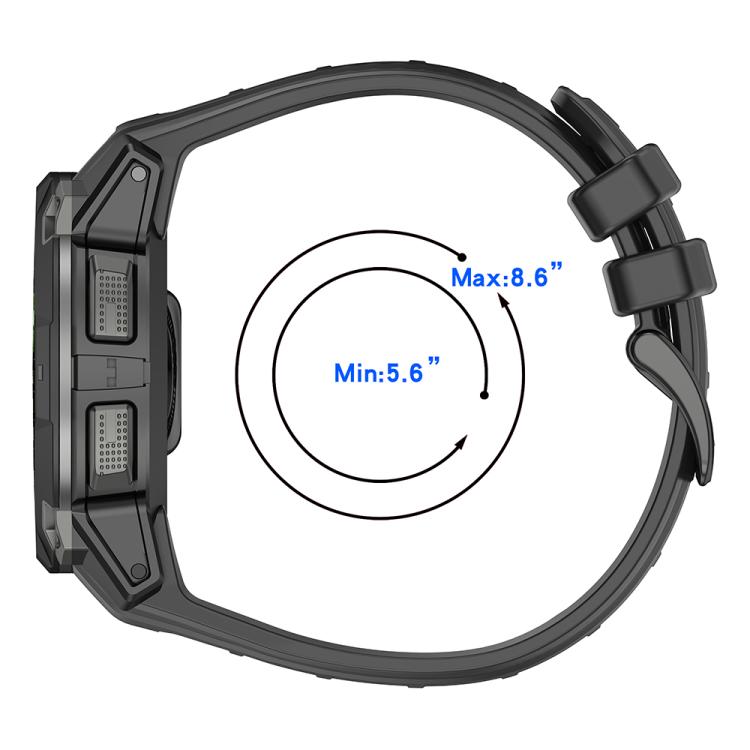 Silicone Breathable Watch Band Wristband, For Garmin Instinct 3 AMOLED / Solar 50mm, For Garmin Instinct 3 AMOLED / Solar 45mm