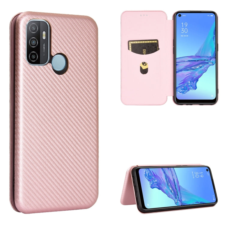 Carbon Fiber Texture Magnetic Horizontal Flip TPU + PC + PU Leather Case with Card Slot & Lanyard, For OPPO A53 / A32 (2020), For OPPO Reno3 Pro Overseas Version, For Doogee X95, For Asus Zenfone 7 ZS670KS / Zenfone 7 Pro ZS671KS�����������������������... - NMNYSX