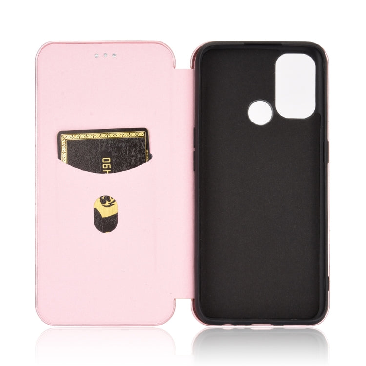 Carbon Fiber Texture Magnetic Horizontal Flip TPU + PC + PU Leather Case with Card Slot & Lanyard, For OPPO A53 / A32 (2020), For OPPO Reno3 Pro Overseas Version, For Doogee X95, For Asus Zenfone 7 ZS670KS / Zenfone 7 Pro ZS671KS�����������������������... - NMNYSX