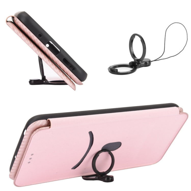 Carbon Fiber Texture Magnetic Horizontal Flip TPU + PC + PU Leather Case with Card Slot & Lanyard, For OPPO A53 / A32 (2020), For OPPO Reno3 Pro Overseas Version, For Doogee X95, For Asus Zenfone 7 ZS670KS / Zenfone 7 Pro ZS671KS�����������������������... - NMNYSX