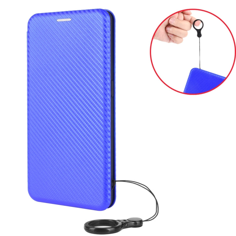 Carbon Fiber Texture Magnetic Horizontal Flip TPU + PC + PU Leather Case with Card Slot & Lanyard, For OPPO A53 / A32 (2020), For OPPO Reno3 Pro Overseas Version, For Doogee X95, For Asus Zenfone 7 ZS670KS / Zenfone 7 Pro ZS671KS�����������������������... - NMNYSX