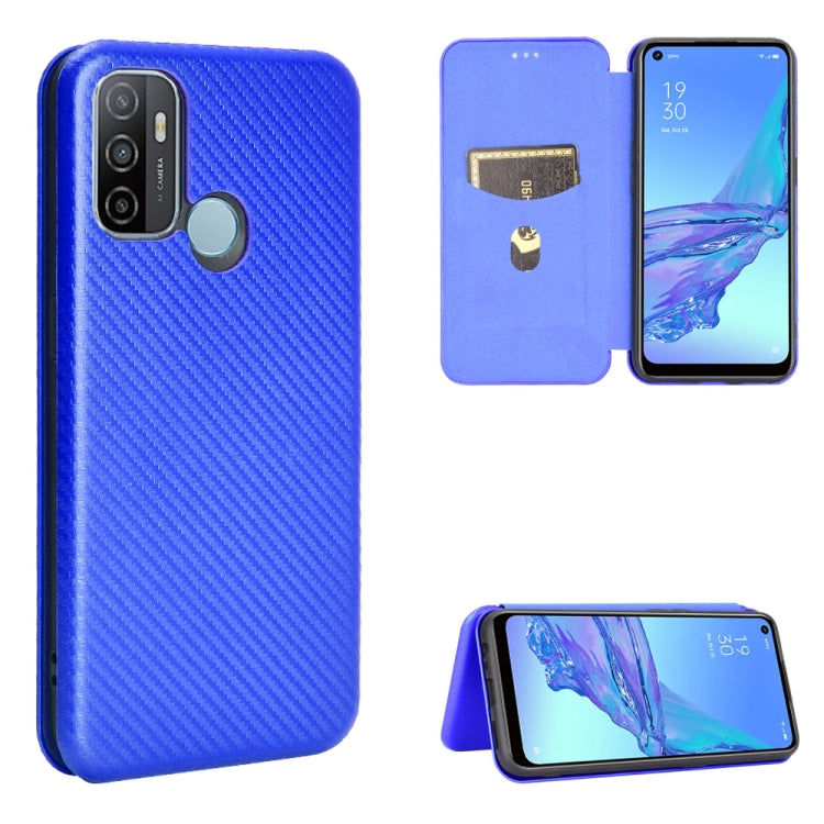 Carbon Fiber Texture Magnetic Horizontal Flip TPU + PC + PU Leather Case with Card Slot & Lanyard, For OPPO A53 / A32 (2020), For OPPO Reno3 Pro Overseas Version, For Doogee X95, For Asus Zenfone 7 ZS670KS / Zenfone 7 Pro ZS671KS�����������������������... - NMNYSX