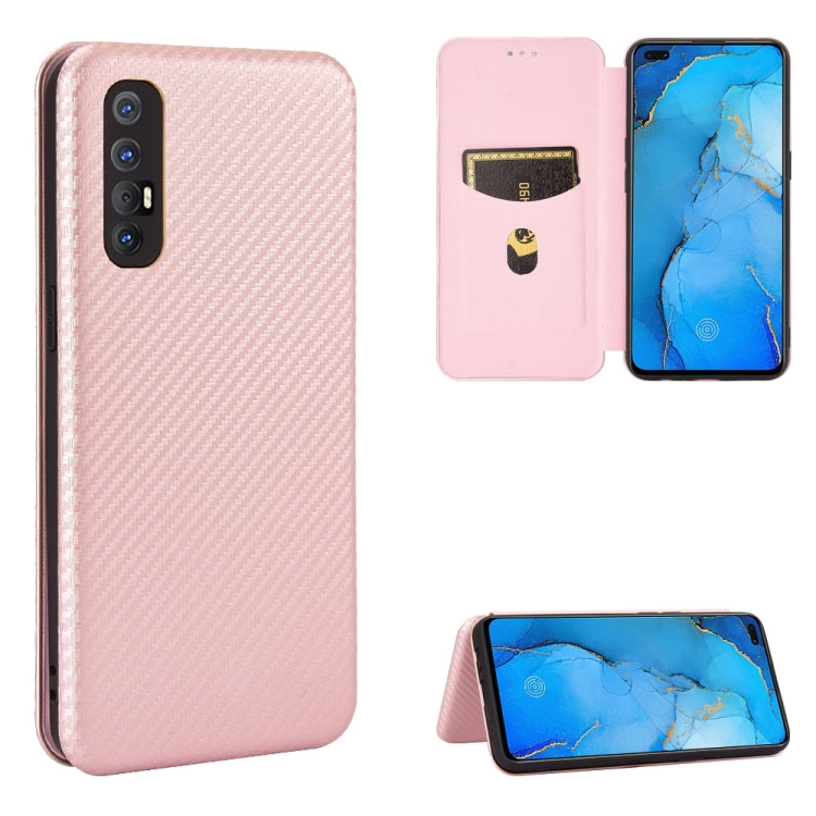Carbon Fiber Texture Magnetic Horizontal Flip TPU + PC + PU Leather Case with Card Slot & Lanyard, For OPPO A53 / A32 (2020), For OPPO Reno3 Pro Overseas Version, For Doogee X95, For Asus Zenfone 7 ZS670KS / Zenfone 7 Pro ZS671KS�����������������������... - NMNYSX