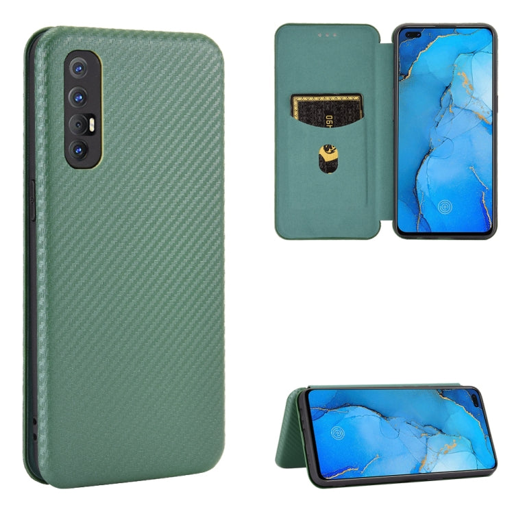 Carbon Fiber Texture Magnetic Horizontal Flip TPU + PC + PU Leather Case with Card Slot & Lanyard, For OPPO A53 / A32 (2020), For OPPO Reno3 Pro Overseas Version, For Doogee X95, For Asus Zenfone 7 ZS670KS / Zenfone 7 Pro ZS671KS�����������������������... - NMNYSX