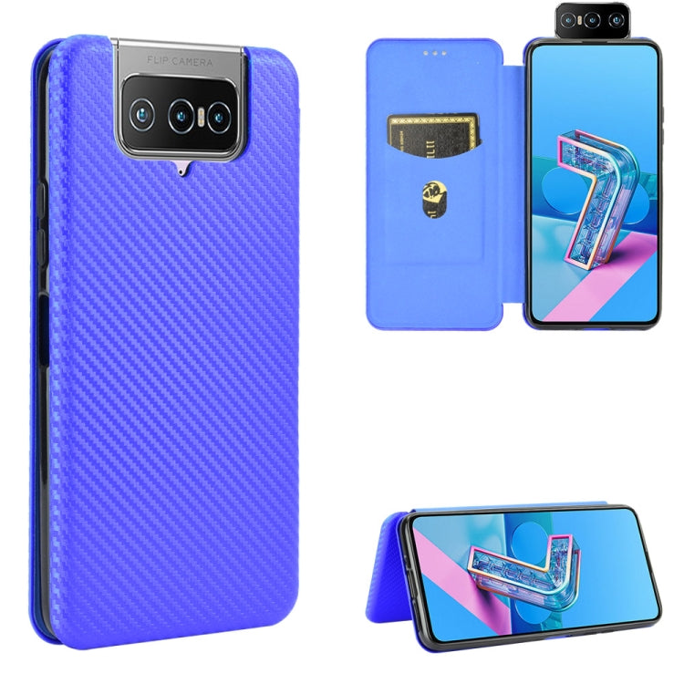 Carbon Fiber Texture Magnetic Horizontal Flip TPU + PC + PU Leather Case with Card Slot & Lanyard, For OPPO A53 / A32 (2020), For OPPO Reno3 Pro Overseas Version, For Doogee X95, For Asus Zenfone 7 ZS670KS / Zenfone 7 Pro ZS671KS�����������������������... - NMNYSX
