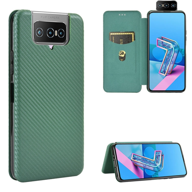 Carbon Fiber Texture Magnetic Horizontal Flip TPU + PC + PU Leather Case with Card Slot & Lanyard, For OPPO A53 / A32 (2020), For OPPO Reno3 Pro Overseas Version, For Doogee X95, For Asus Zenfone 7 ZS670KS / Zenfone 7 Pro ZS671KS�����������������������... - NMNYSX