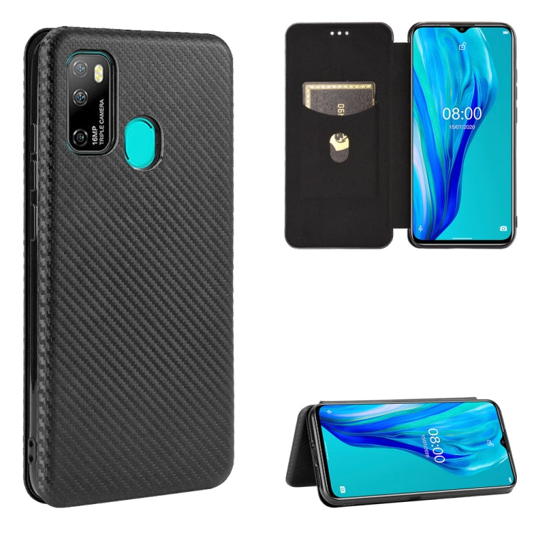 Carbon Fiber Texture Magnetic Horizontal Flip TPU + PC + PU Leather Case with Card Slot & Lanyard, For OPPO A53 / A32 (2020), For OPPO Reno3 Pro Overseas Version, For Doogee X95, For Asus Zenfone 7 ZS670KS / Zenfone 7 Pro ZS671KS�����������������������... - NMNYSX
