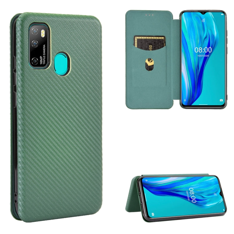 Carbon Fiber Texture Magnetic Horizontal Flip TPU + PC + PU Leather Case with Card Slot & Lanyard, For OPPO A53 / A32 (2020), For OPPO Reno3 Pro Overseas Version, For Doogee X95, For Asus Zenfone 7 ZS670KS / Zenfone 7 Pro ZS671KS�����������������������... - NMNYSX