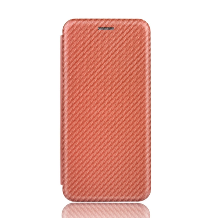 Carbon Fiber Texture Magnetic Horizontal Flip TPU + PC + PU Leather Case with Card Slot, For Kyocera Android One S6, For Kyocera Gratina KYV48, For Ulefone Note 9P, For Sharp Aquos Zero 5G Basic, For iPod Touch 5 / 6 / 7 - NMNYSX