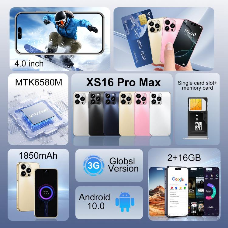 XS16 Pro Max / THM9, 2GB+16GB