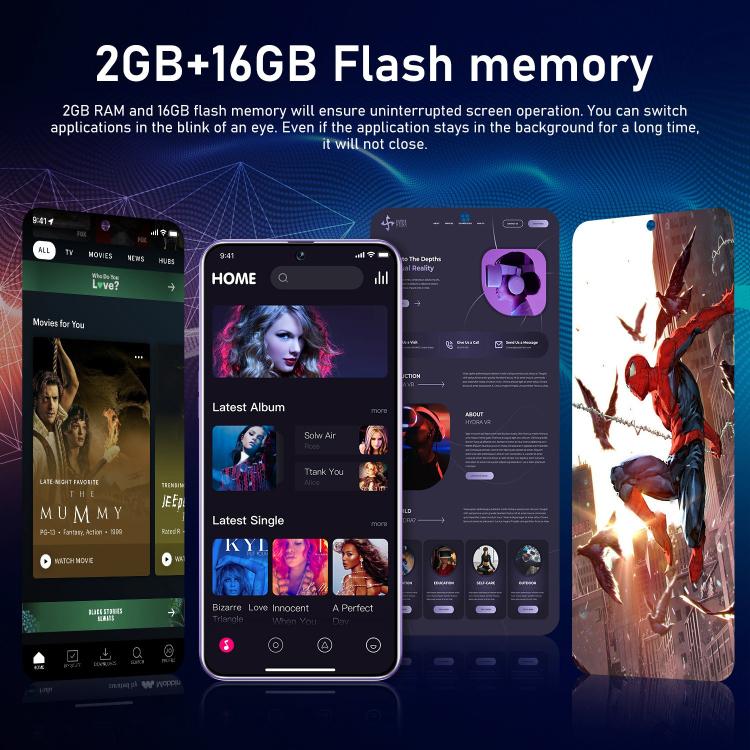 Hot 50 Pro / ZKU217, 2GB+16GB, 6.56 inch Android 8.1 MTK6580A Quad ...