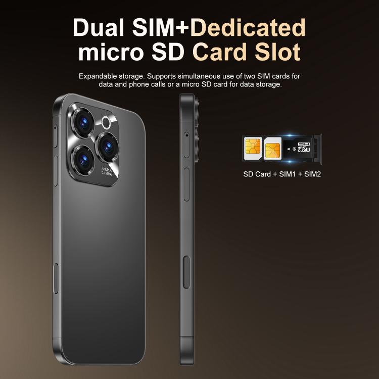 A16 Max / PDA89, 4GB+64GB, 6.58 inch Android 10 MTK6739 Quad Core, ...