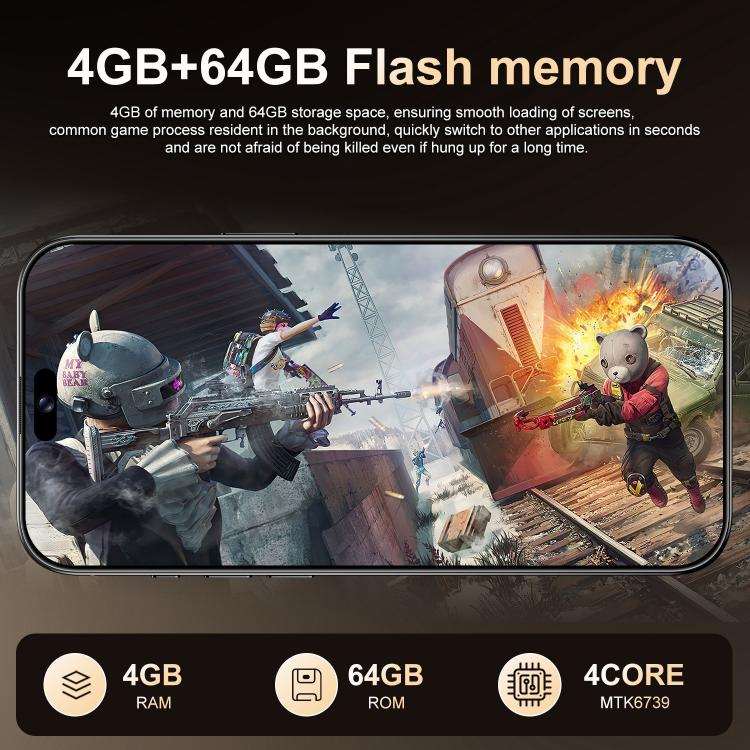 A16 Max / PDA89, 4GB+64GB, 6.58 inch Android 10 MTK6739 Quad Core, ...