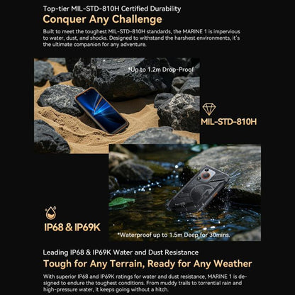 Blackview Oscal Marine 1 | Rugged 4G Smartphone
