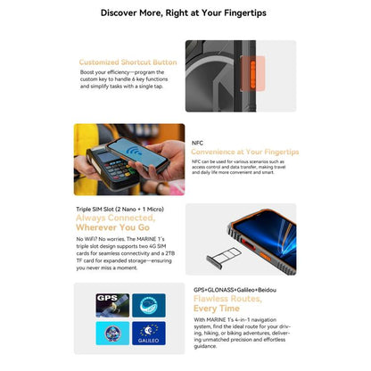 Blackview Oscal Marine 1 | Rugged 4G Smartphone