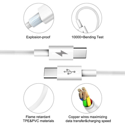 HAWEEL 2m 25W Type-C to Type-C Charging Data Cable
