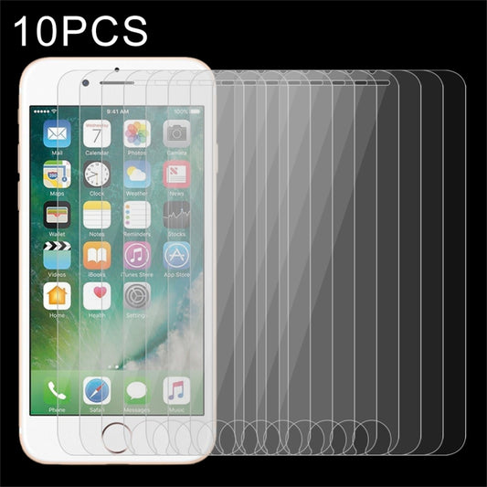 10 PCS for iPhone 8 Plus Glass Film