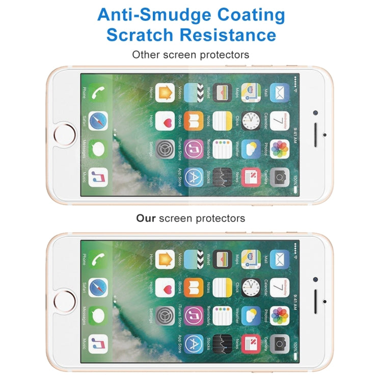 10 PCS for iPhone 8 Plus Glass Film