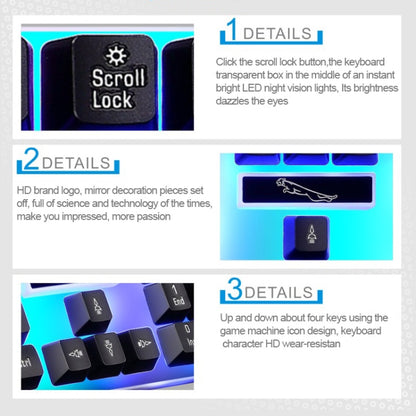 ZGB G21 USB Wired Mechanical Computer Keyboard