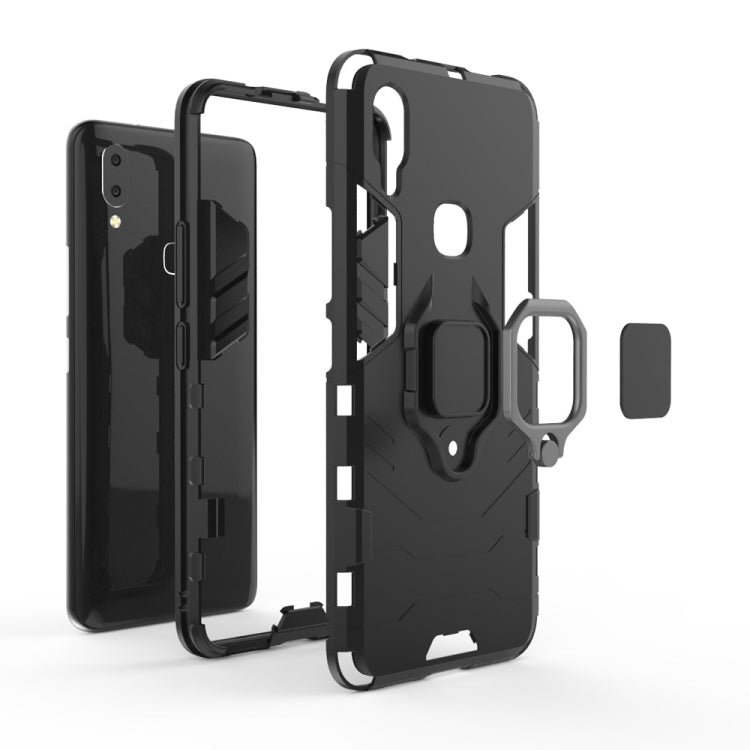 PC + TPU Shockproof Protective Case for Vivo NEX A, with Magnetic R...