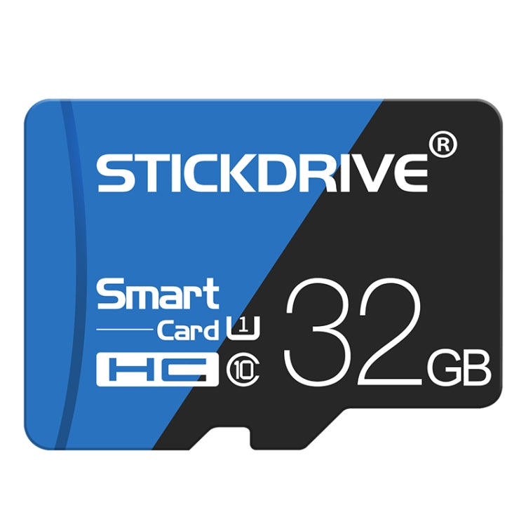 STICKDRIVE 32GB High Speed U1 Blue and Black TF(Micro SD) Memory Ca...