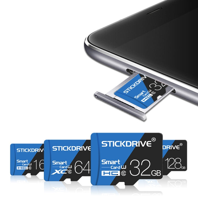 STICKDRIVE 32GB High Speed U1 Blue and Black TF(Micro SD) Memory Ca...