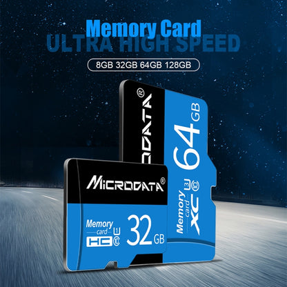 MICRODATA 64GB U3 Blue and Black TF(Micro SD) Memory Card