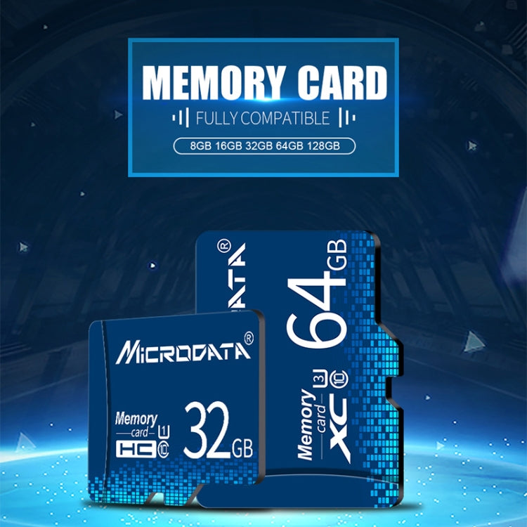 MICRODATA 64GB U3 Blue TF(Micro SD) Memory Card