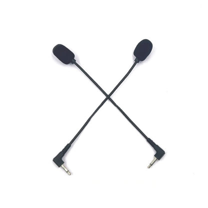 ZJ033MR-03 19cm Mono 3.5mm Angle Head Plug Gaming Headset Microphone
