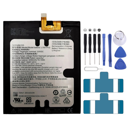 4250mAh L15D1P32 Li-Polymer Battery for Lenovo Tab3 8 Plus