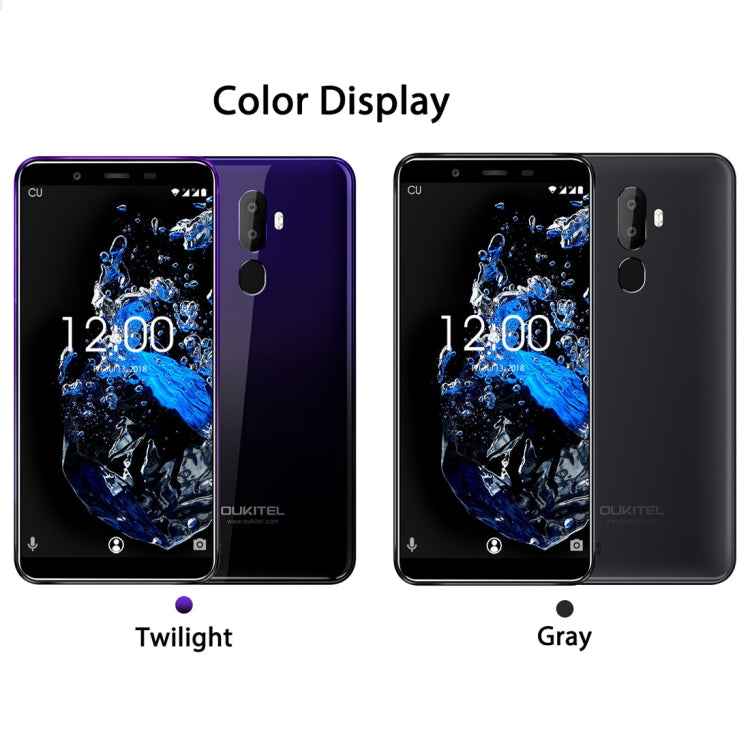 Dual Back Cameras, Fingerprint Identification, 5.5 inch Android 8.1 MTK6750T Octa Core up to 1.5GHz, Network: 4G, Dual SIM, OTG, OTA - NMNYSX