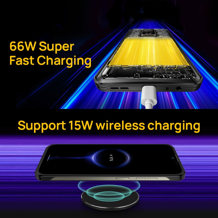 Dual Back Cameras, IP68/IP69K Waterproof Dustproof Shockproof, Side Fingerprint Identification, 6.58 inch Android 12 MediaTek Helio G99 MT6789 Octa Core up to 2.2GHz, Network: 4G, OTG, NFC, Global Version with Google Play, Armor 17 Pro - NMNYSX