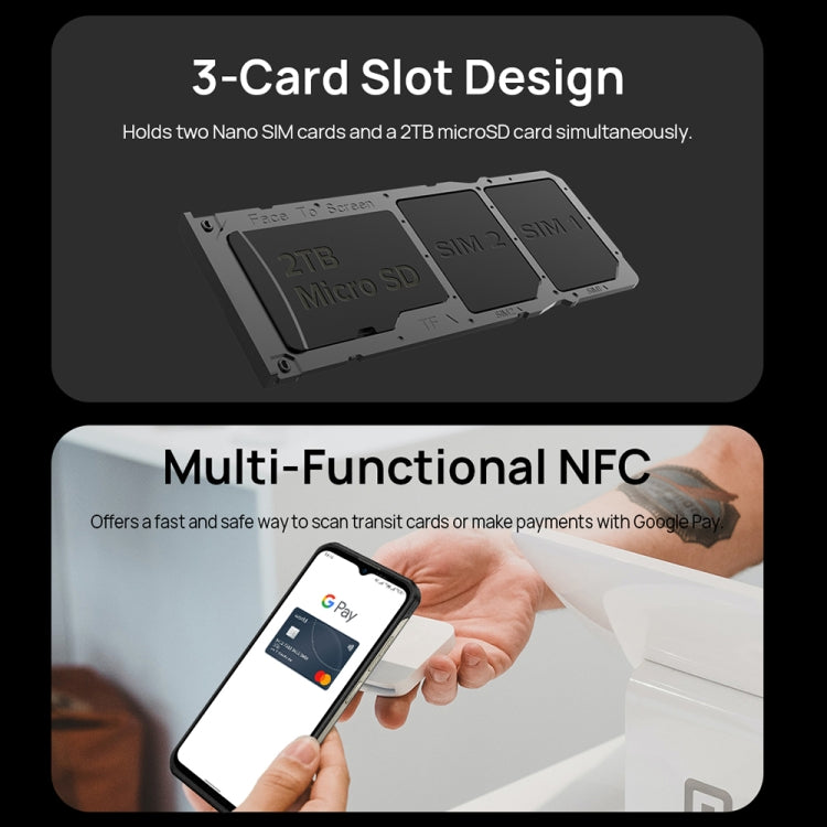 Dual Back Cameras, IP68/IP69K Waterproof Dustproof Shockproof, Side Fingerprint Identification, 6.58 inch Android 12 MediaTek Helio G99 MT6789 Octa Core up to 2.2GHz, Network: 4G, OTG, NFC, Global Version with Google Play, Armor 17 Pro - NMNYSX