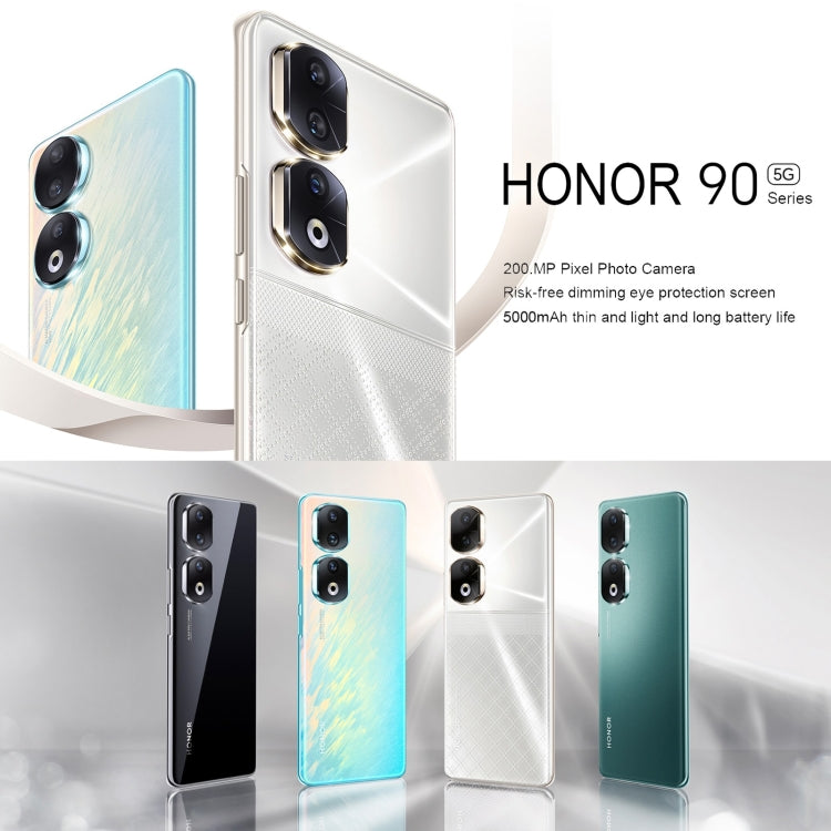 Honor 90 Pro 5G REP-AN00, 200MP Cameras, 12GB+256GB, China Version   4G smartphone telephony telephone mobile phone