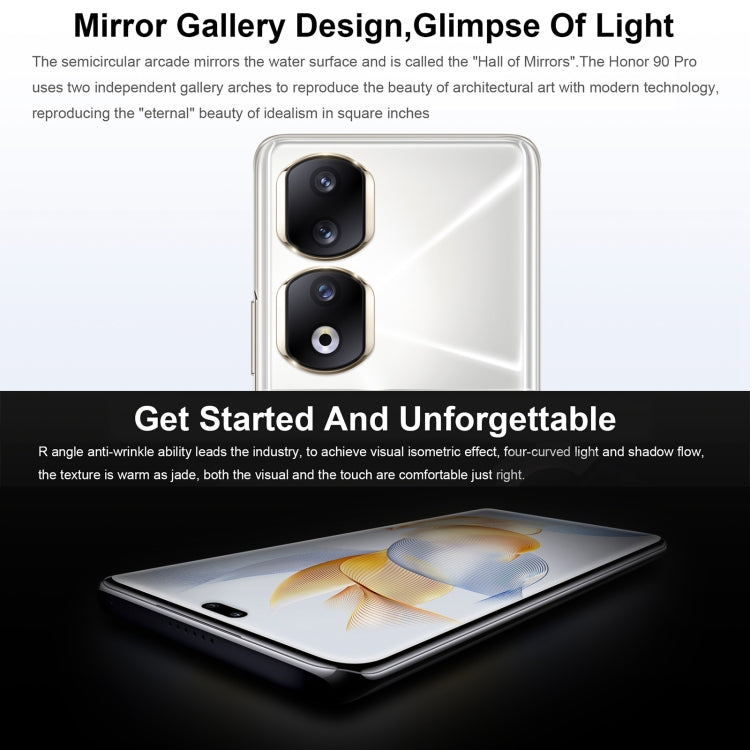 Honor 90 Pro 5G REP-AN00, 200MP Cameras, 12GB+256GB, China Version   4G smartphone telephony telephone mobile phone