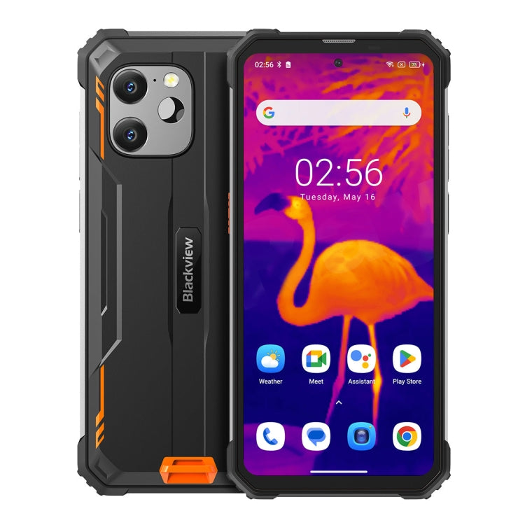 IP68/IP69 Waterproof Dustproof Shockproof, Face & Fingerprint Identification, 6.5 inch Android 13 MediaTek Helio P90 MT6779 Octa Core up to 2.2GHz, NFC, OTG, Network: 4G, BV8900 - NMNYSX
