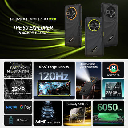 Ulefone Armor X31 Pro 5G Rugged Phone