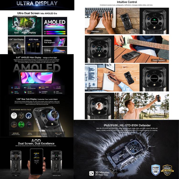 Ulefone Armor 28 Ultra Thermal Version Rugged Phone