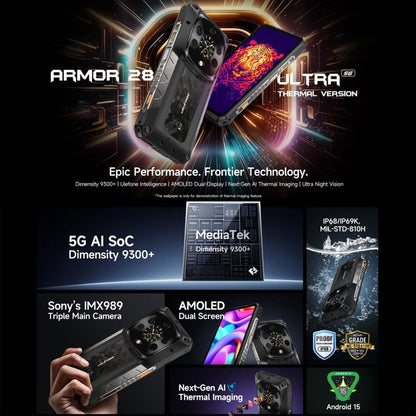 Ulefone Armor 28 Ultra Thermal Version Rugged Phone