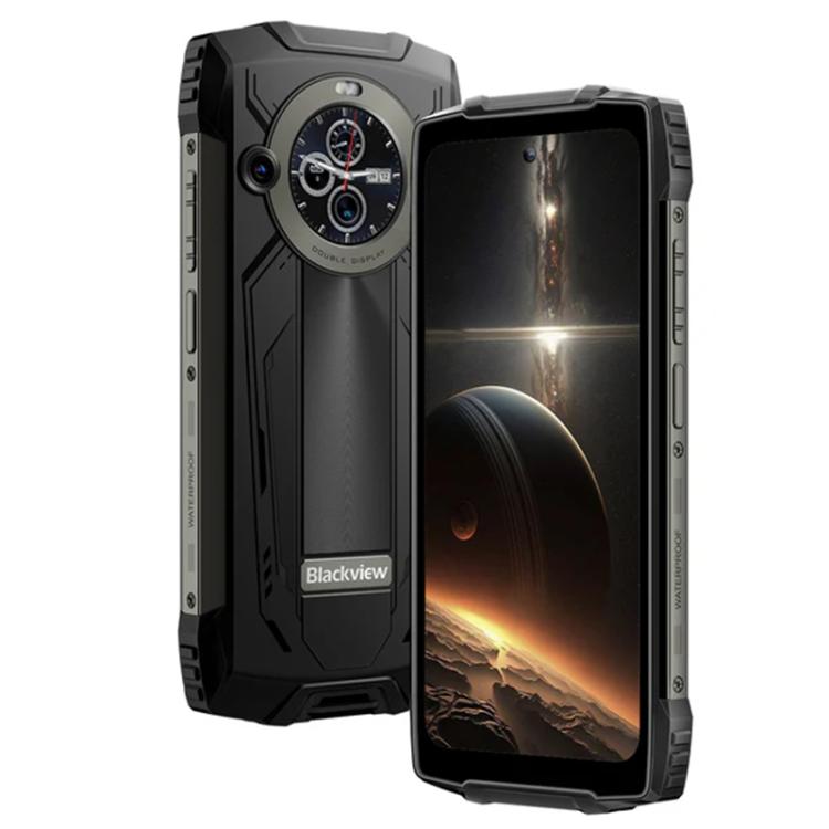 Blackview BV8200 Rugged Phone, 12GB+256GB, 6.5 inch + 1.3 inch Android 14 MediaTekHelio G100 MT8781, Network: 4G, NFC - NMNYSX
