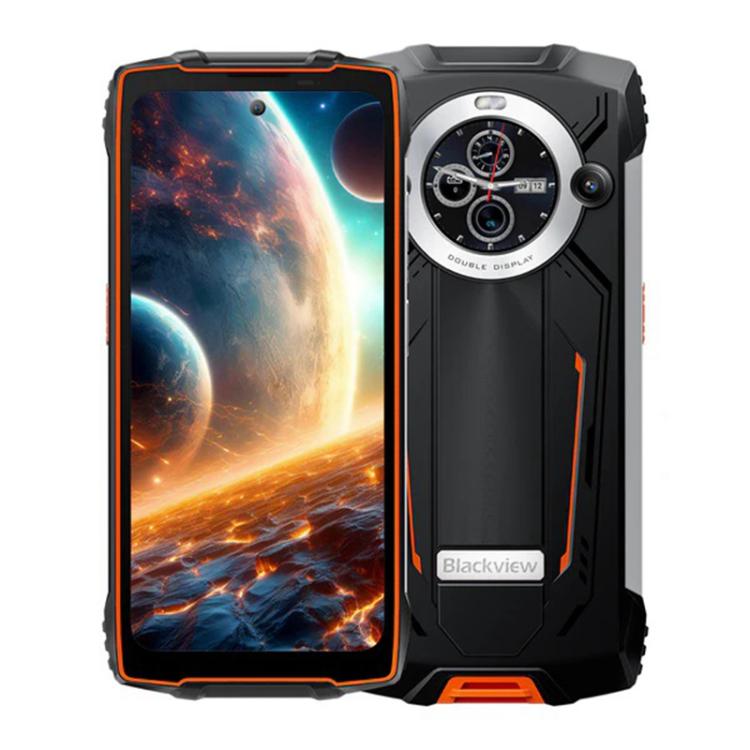 Blackview BV8200 Rugged Phone, 12GB+256GB, 6.5 inch + 1.3 inch Android 14 MediaTekHelio G100 MT8781, Network: 4G, NFC - NMNYSX