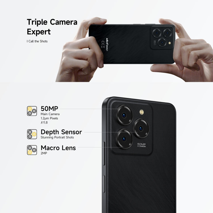 Ulefone Note 20 Pro, 4GB+256GB, Face ID & Side Fingerprint, 6000mAh, 6.75 inch Android 14 Unisoc T606 Octa Core, Network: 4G, Dual SIM, OTG, 4GB+256GB - NMNYSX
