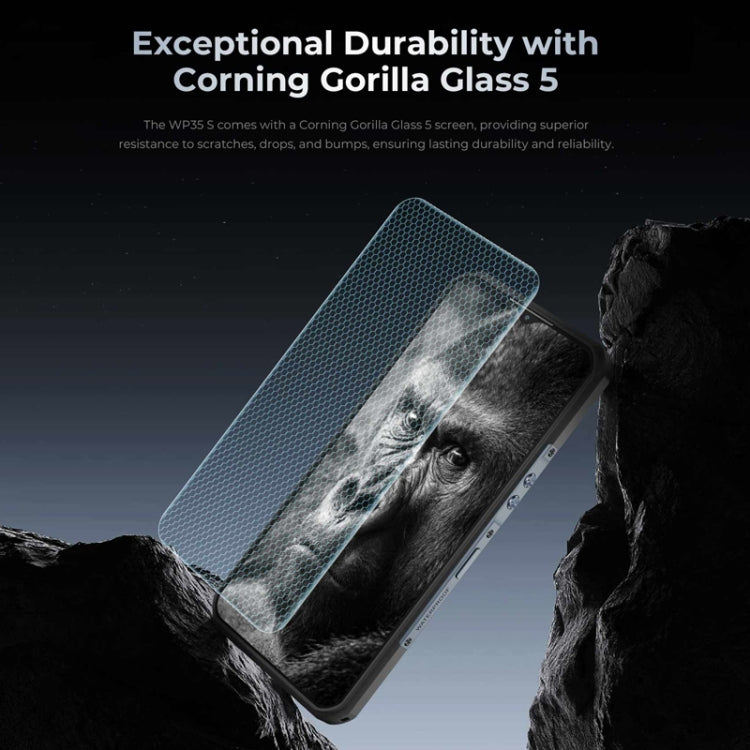 Oukitel WP35 S 4G Rugged Phone, 6GB+256GB, IP68/IP69K, Side Fingerprint, 11000mAh, 6.56 inch Android 14 MediaTek Helio G85 Octa Core, NFC, OTG, Network: 4G, WP35 S 4G - NMNYSX
