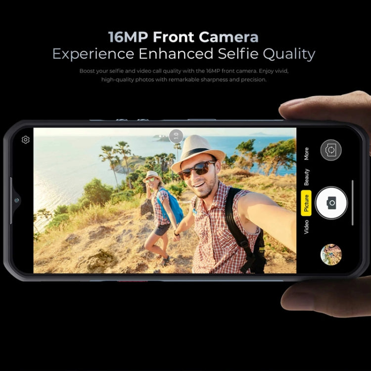 Oukitel WP35 S 4G Rugged Phone, 6GB+256GB, IP68/IP69K, Side Fingerprint, 11000mAh, 6.56 inch Android 14 MediaTek Helio G85 Octa Core, NFC, OTG, Network: 4G, WP35 S 4G - NMNYSX
