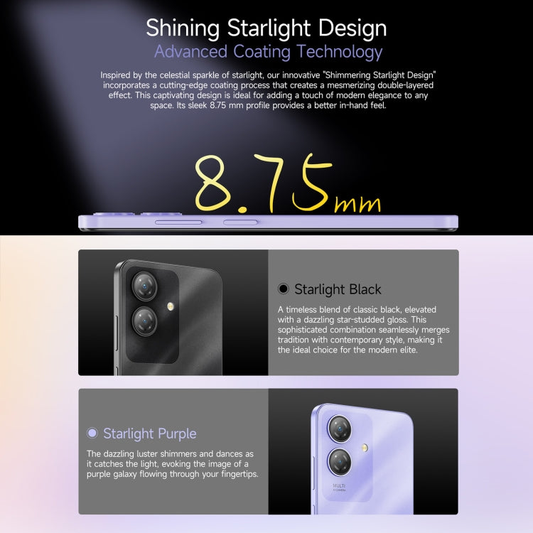 Ulefone Note 21, 4GB+128GB, Face ID & Fingerprint, 6.56 inch Android 14 Unisoc T606 Octa Core, Network: 4G, Dual SIM, OTG - NMNYSX