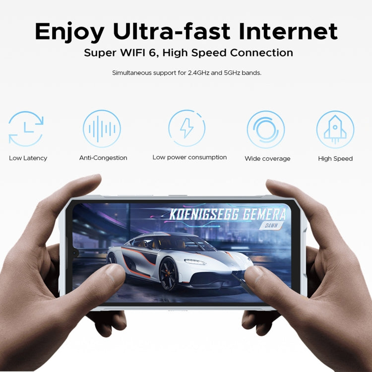 DOOGEE Blade GT 5G, 12GB+256GB, 6.72 inch Android 14 Dimensity 7050 Octa Core, Network: 5G, OTG, NFC, LED Light Effect, Blade GT 5G 12GB+256GB - NMNYSX