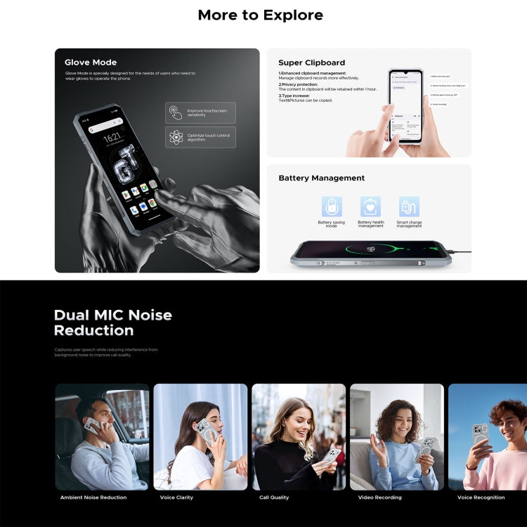 DOOGEE Blade GT 5G, 12GB+256GB, 6.72 inch Android 14 Dimensity 7050 Octa Core, Network: 5G, OTG, NFC, LED Light Effect, Blade GT 5G 12GB+256GB - NMNYSX