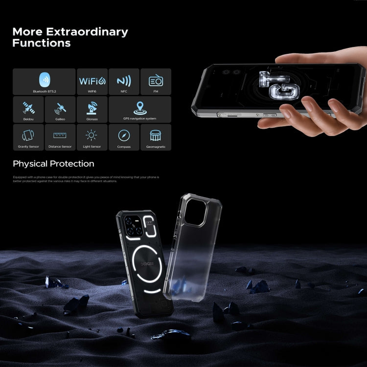 DOOGEE Blade GT 5G, 12GB+256GB, 6.72 inch Android 14 Dimensity 7050 Octa Core, Network: 5G, OTG, NFC, LED Light Effect, Blade GT 5G 12GB+256GB - NMNYSX