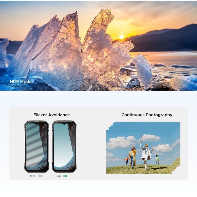 DOOGEE S118 Rugged Phone, 12GB+512GB, 6.58 inch Android 14 MediaTek Helio G99 Octa Core, Network: 4G, OTG, NFC - NMNYSX